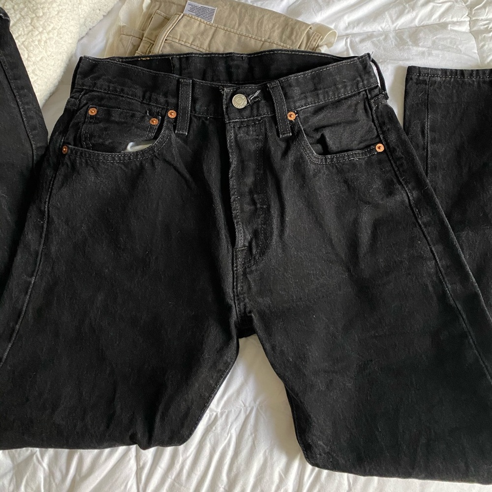 Levi 501 Black sz 30 x 30